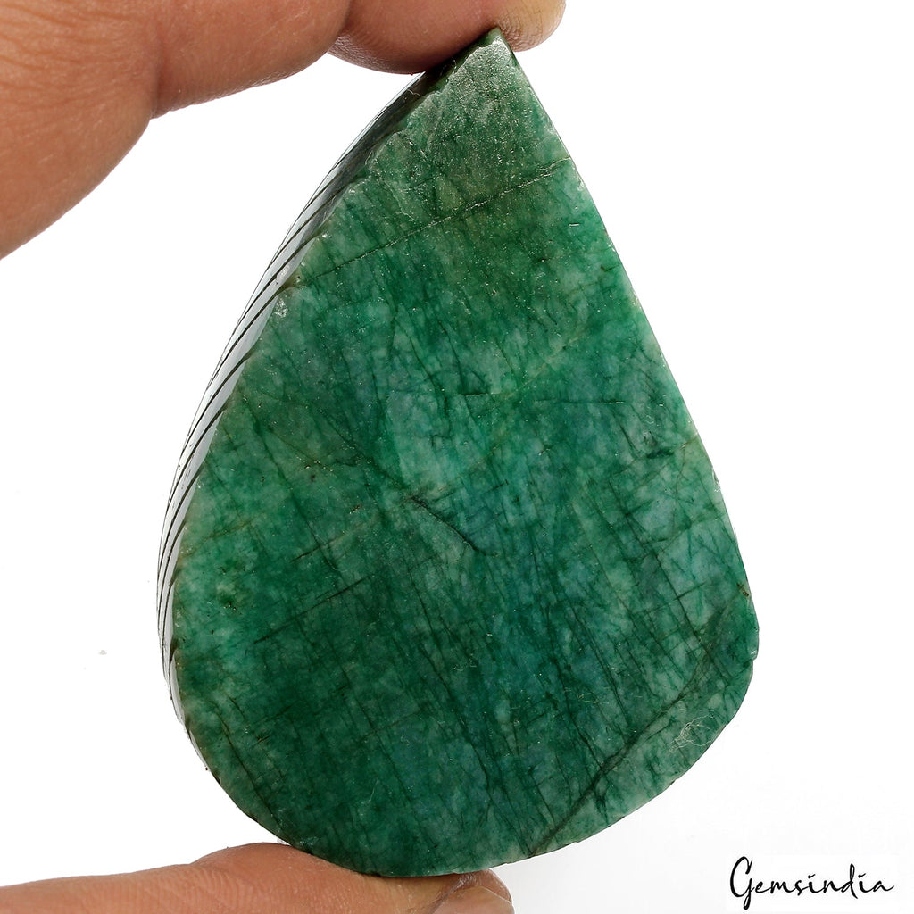 720 Ct Natural Zambian Emerald Carving Earth Mined Museum Size Loose Gemstones