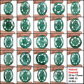 1600 Cts/24 Pcs Natural Brazilian Green Emerald Mix Cut Loose Wholesale Gems Lot