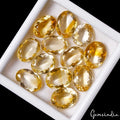 110.30 Cts/12 Pcs Natural AAA Quality Citrine Oval Cut Loose Unheated Gemstones