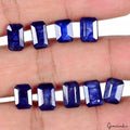 Ceylon Blue Sapphire Lot, Loose Gemstone, Heated — 9 Pieces, 9mm to 10mm, 37.10 Ct, Sri Lanka