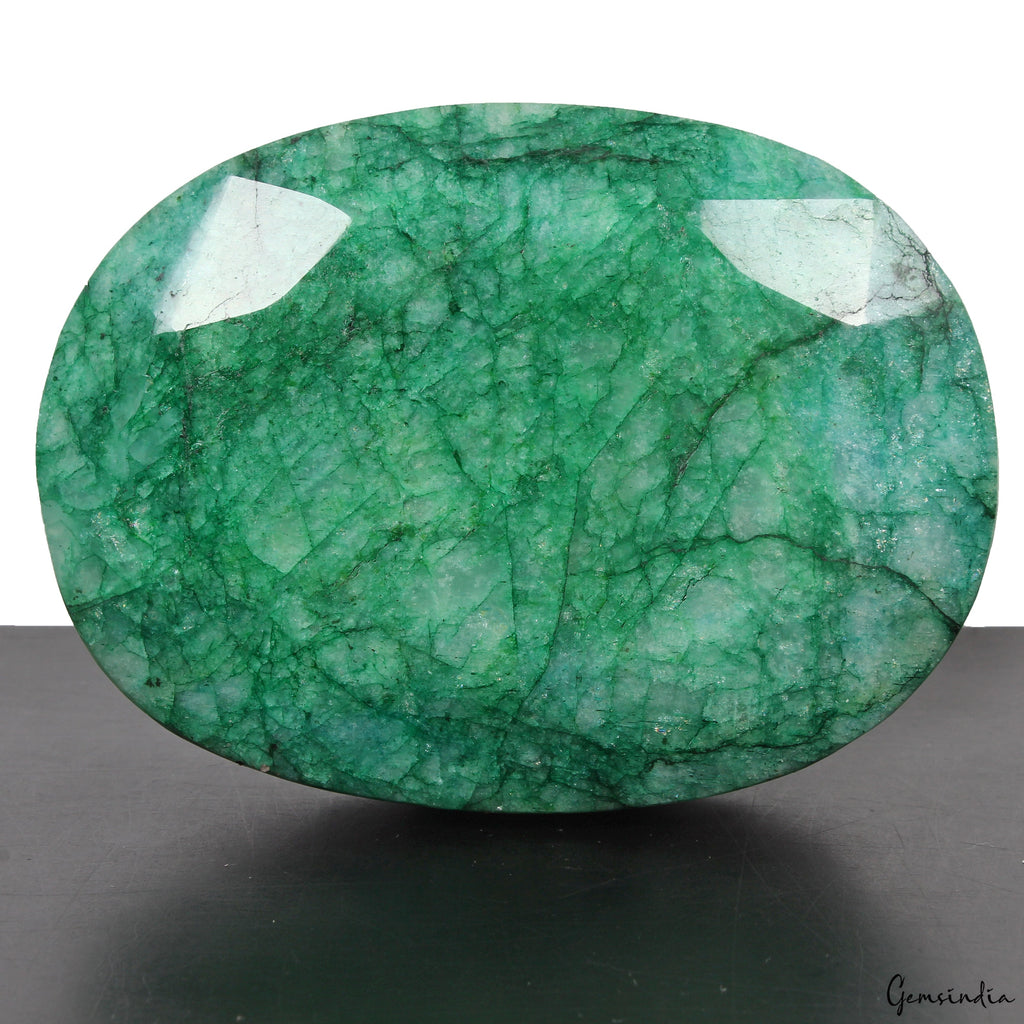 Fabulous Big Green Emerald Earth mined 2450 Ct Natural Huge Loose Brazilian Gem