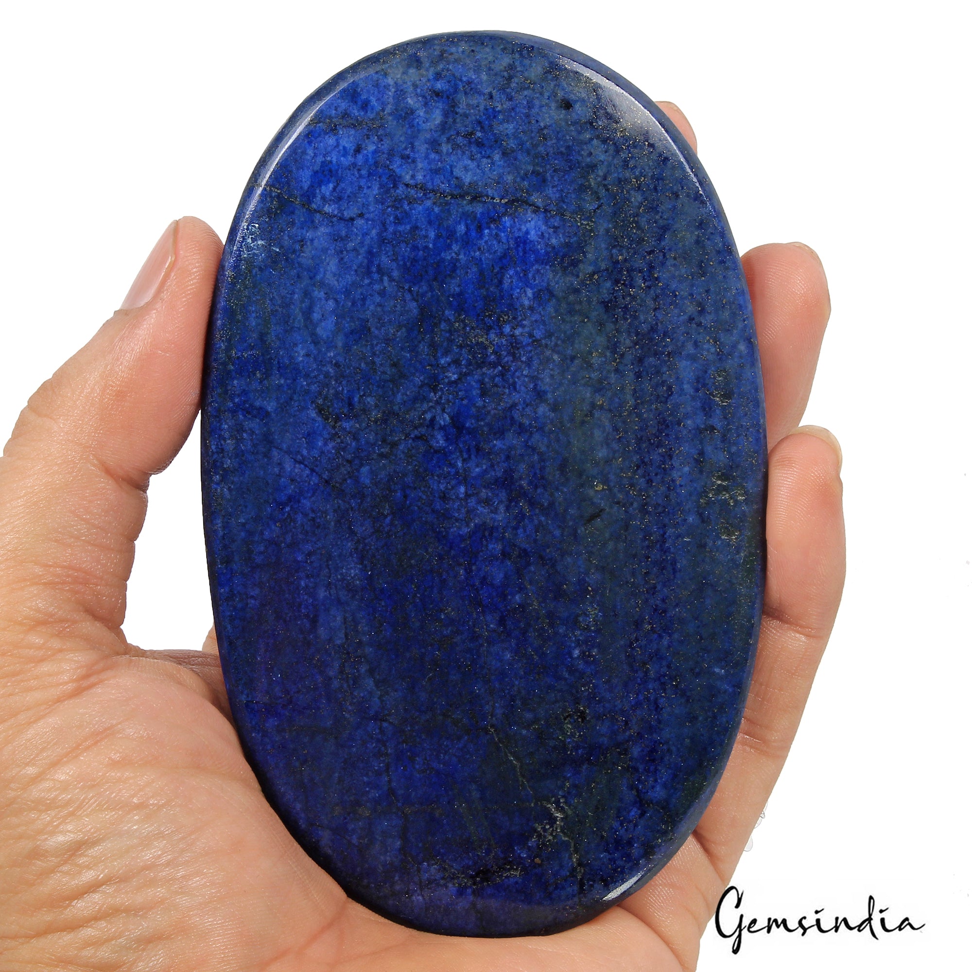 1860 Cts Natural Blue With Gold Flecks Lapis Lazuli Oval Cab Loose Huge Size Gem