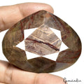 Sapphire Loose Gemstone, Untreated, Brown — 64 x 50 x 24mm, 790 Ct, Madagascar