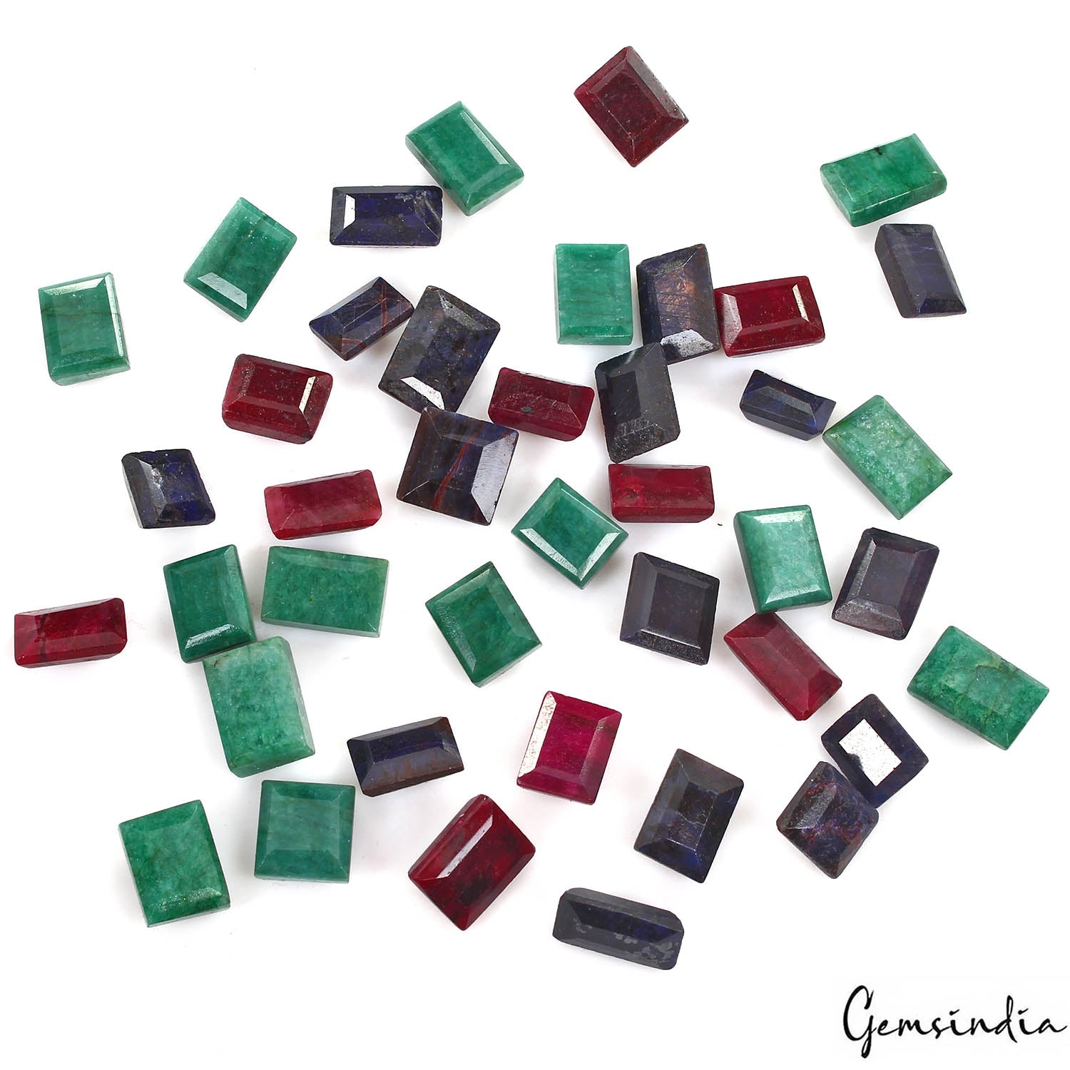 Emerald Lot, Loose Gemstone — 41 Pieces, 10mm to 16mm, 400 Ct, Madagascar