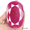 1220 Ct Natural Eye Catching Pink Red Quartz Oval Faceted Cut Huge Loose Gems