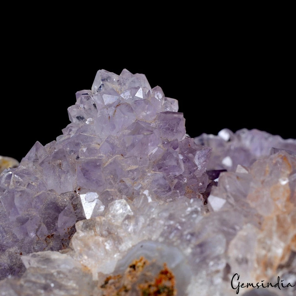 Amethyst Crystal Cluster, Untreated — 7x4x2 inch, 0.490 Kg (2450 Ct), Uruguay