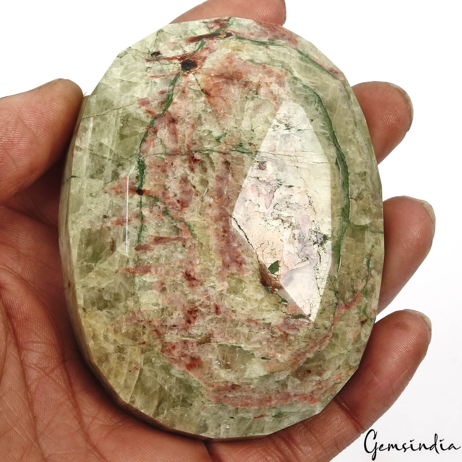 1640 Ct Natural Untreated Green Beryl Aquamarine Oval Faceted Cut Huge Loose Gem