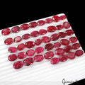 380 Ct Natural Red Pink Beryl Mix Faceted Loose Wholesale Gemstone Lot 43 Pcs