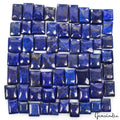 Lapis Lazuli Lot, Cabochon, Color Enhanced, Blue — 64 Pieces, 14mm to 24mm, 1230 Ct, Afghanistan