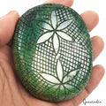1250 Ct Natural Green Emerald Earth Mined Carving Museum Huge Size Loose Gems