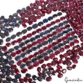 7350 Cts/400Pcs Natural Red Ruby Blue Sapphire Oval Cut Loose Gems Wholesale Lot