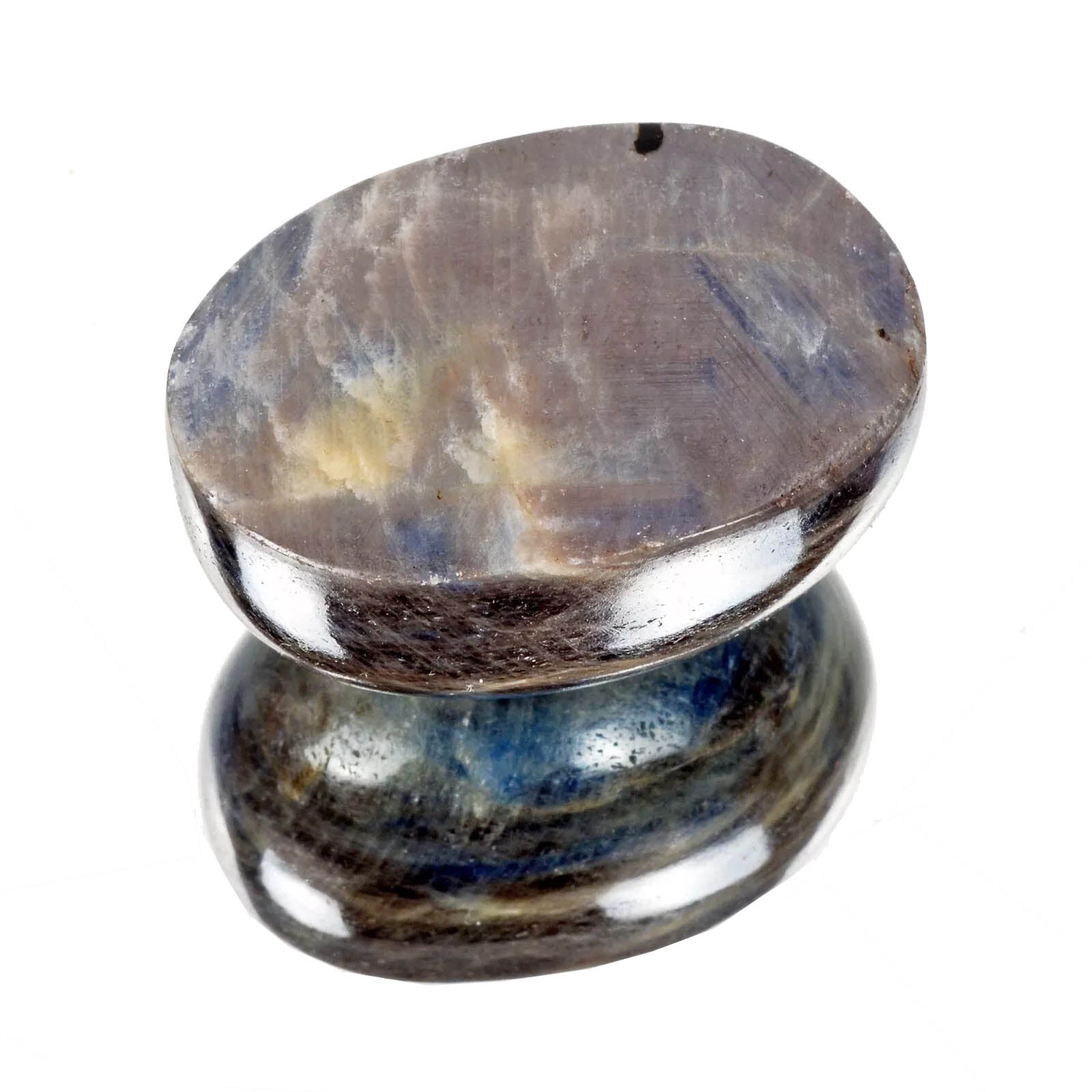 445 Ct Natural Untreated Blue Sapphire Oval Cab Earth Mined Certified Gemstone