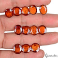 12 Pc Natural Hessonite Garnet Oval Cut Loose Untreated Ceylon Gemstones~63.20Ct