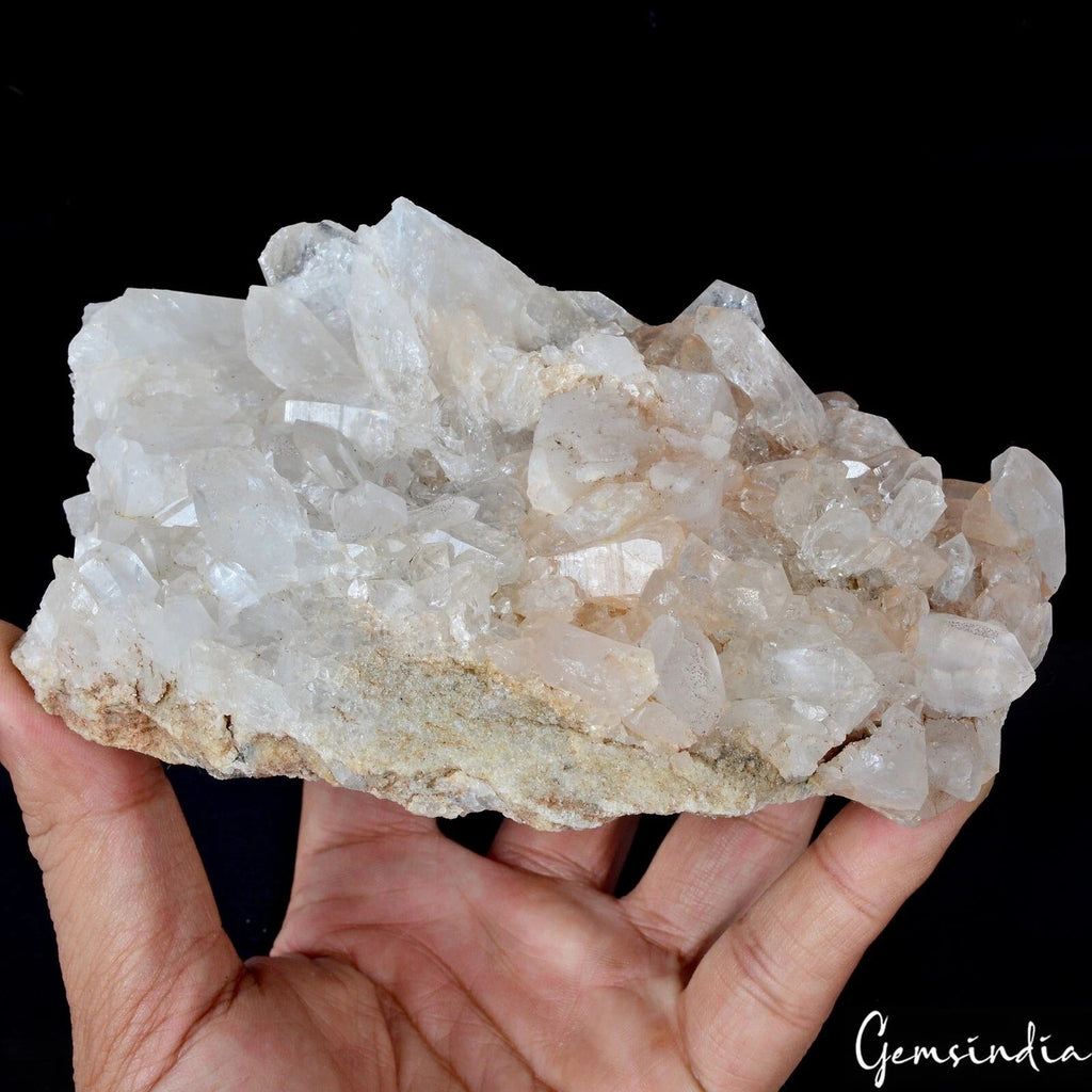 4800 Ct Natural White Quartz Crystal Cluster Geode Raw Mineral Specimen healing