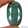 660 Ct Natural Brazilian Green Emerald Oval Faceted Cut Loose Huge Size Gemstone