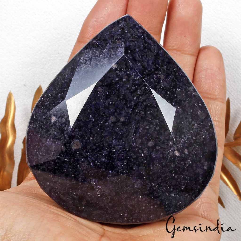 2300 Cts Natural Bue Sapphire Pear Faceted Huge Cut Earth Mined Loose Gemstone
