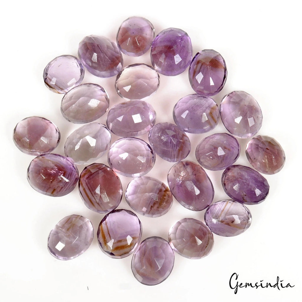 Amethyst Lot, Loose Gemstone, Untreated, Purple — 26 Pieces, 12mm to 15mm, 200 Ct, Brazil