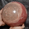 18.4 Kilo Red Jasper Sphere – 9" Large Crystal Ball for Healing & Energy Decor~