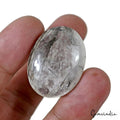 37.90 Cts Natural Untreated Tourmaline Rutile Quartz Oval Cab Loose Gem For Ring