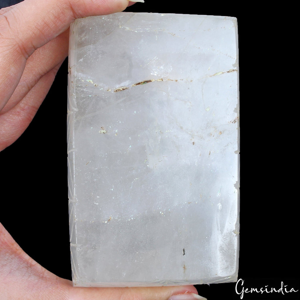 2340 Cts Natural Untreated White Quartz Baguette Cut Hand Carved Huge Loose Gem