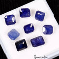 Ceylon Sapphire Lot, Loose Gemstone, Heated, Blue — 8 Pieces, 7mm to 9mm, 21.20 Ct, Sri Lanka
