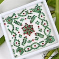Natural Ruby & Emerald Round Facet Loose Gemstone 34.10Ct/347Pcs Lot for Jewelry