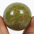 3330 Ct Natural Bi-color Unakite Jasper Sphere Crystal Ball Healing Reiki Stone
