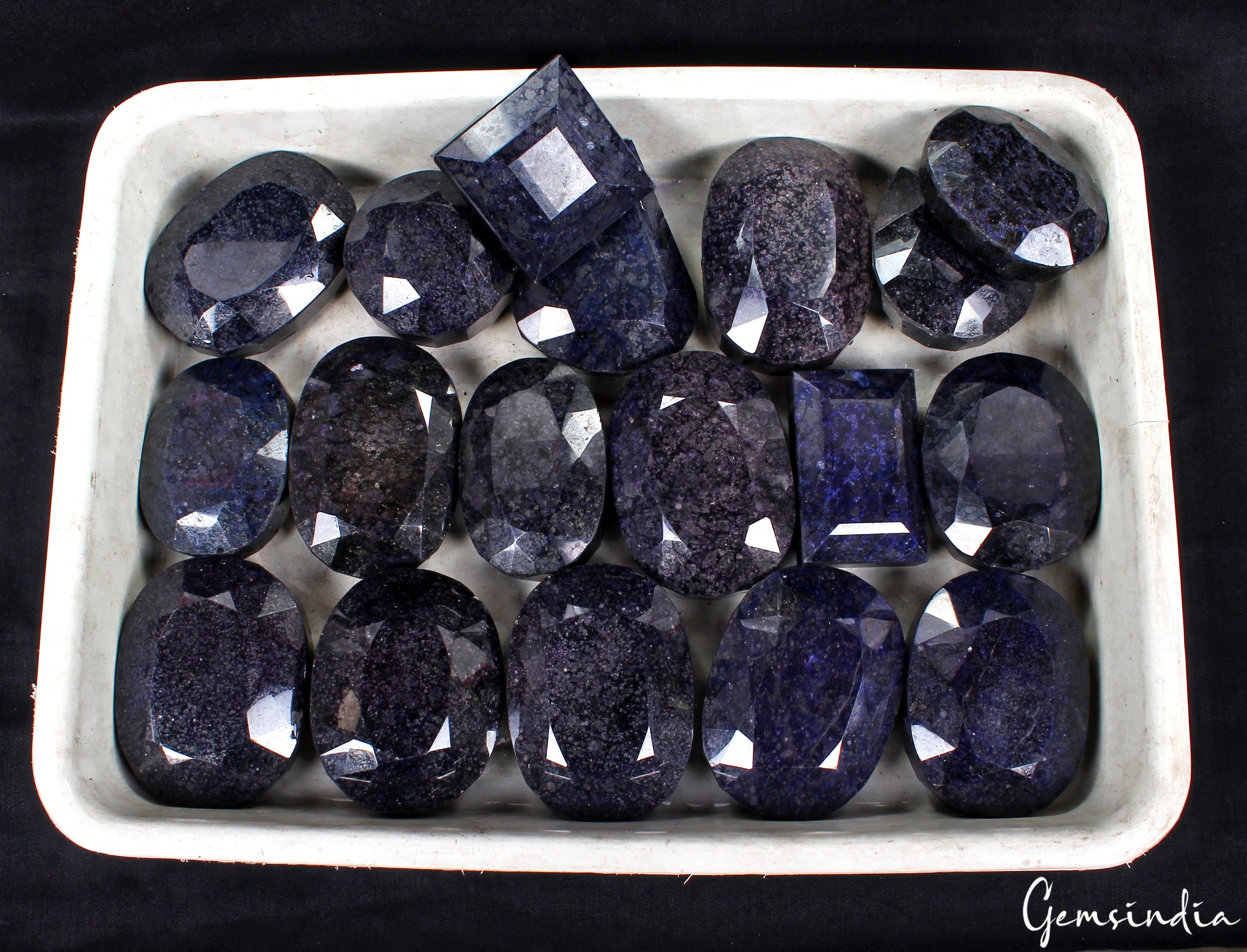 10 Kilo Natural Blue Sapphire Mix Shape Museum Size Loose Gemstones 81-101mm