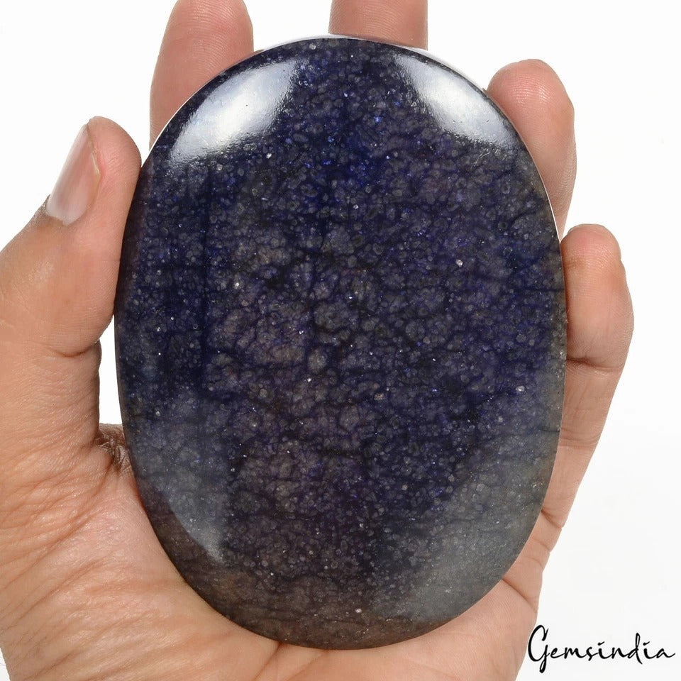 2950 Ct Natural Blue Sapphire Oval Cabochon Huge Size Loose Museum Size Gemstone