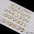 185.50 Ct Natural Untreated Yellow Citrine Oval Cut Faceted Loose Gemstone Lot