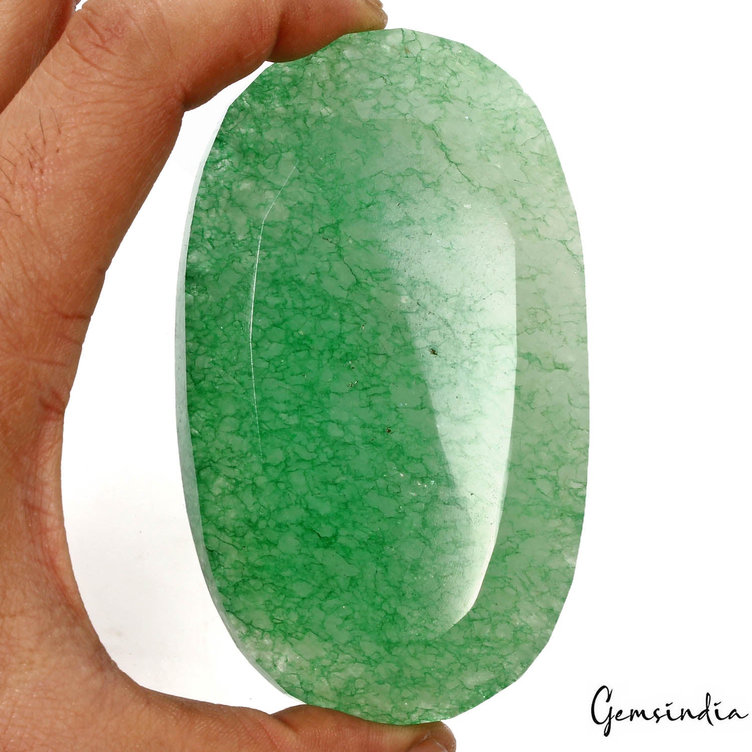 1148 Cts Natural Dark Green Quartz Oval Faceted Earth Mined Huge Size Loose Gem