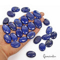 1000 Cts/27 Pcs Natural Blue Lapis Lazuli Gold Flecks Oval Loose Wholesale Gems