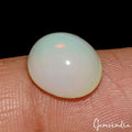 Natural White Fire Opal Australian Untreated 2.00 Ct Certified Loose Gemstone