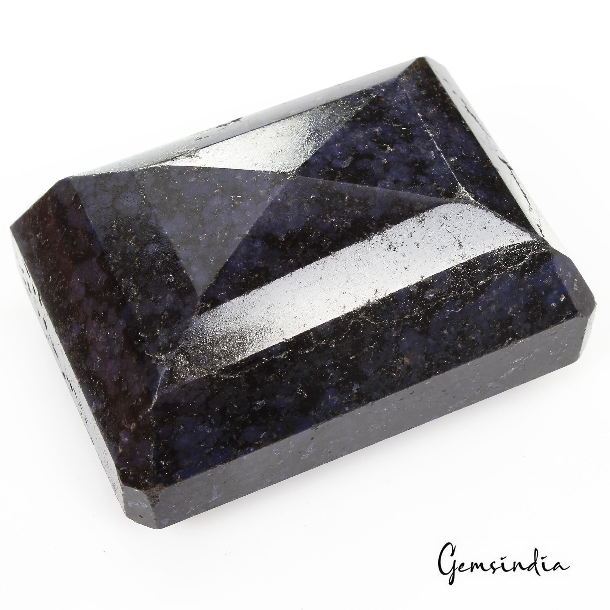 Huge 1620 Ct Natural African Dark Blue Sapphire Octagon Cut Earthmined Loose Gem
