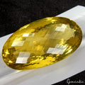 Certified 228.30 Ct Natural Yellow Citrine Oval Cut Loose Large &Eye Clean Gem