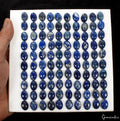 100 Pcs Natural Lapis Lazuli 14mmx10mm Calibrated Loose Oval Cabochon Gemstones