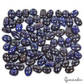 Blue Sapphire Lot, Cabochon, Color Enhanced — 71 Pieces, 8mm To 15mm, 450 Ct, Madagascar
