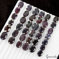 Blue Sapphire Lot, Loose Gemstone, Oval Cut, Color Enhanced — 37 Pieces, 11mm to 17mm, 450 Ct
