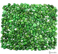 3500 Cts/275Pcs Natural Brazilian Green Emerald Mix Cab Loose Wholesale Gems Lot