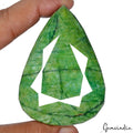 1000 Ct Natural Green Brazilian Emerald Pear Faceted Earth Mined Huge Size Gems