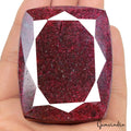 Huge 1280 Ct Natural Red Ruby Cushion Faceted Earth Mined Museum Size Gemstone