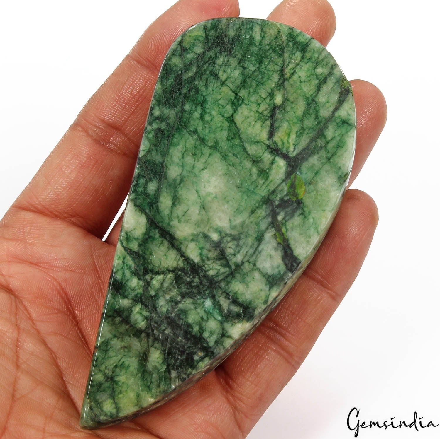 1200 Cts Natural Green Brazilian Emerald Pear Carving Earth Mined Loose Huge Gem