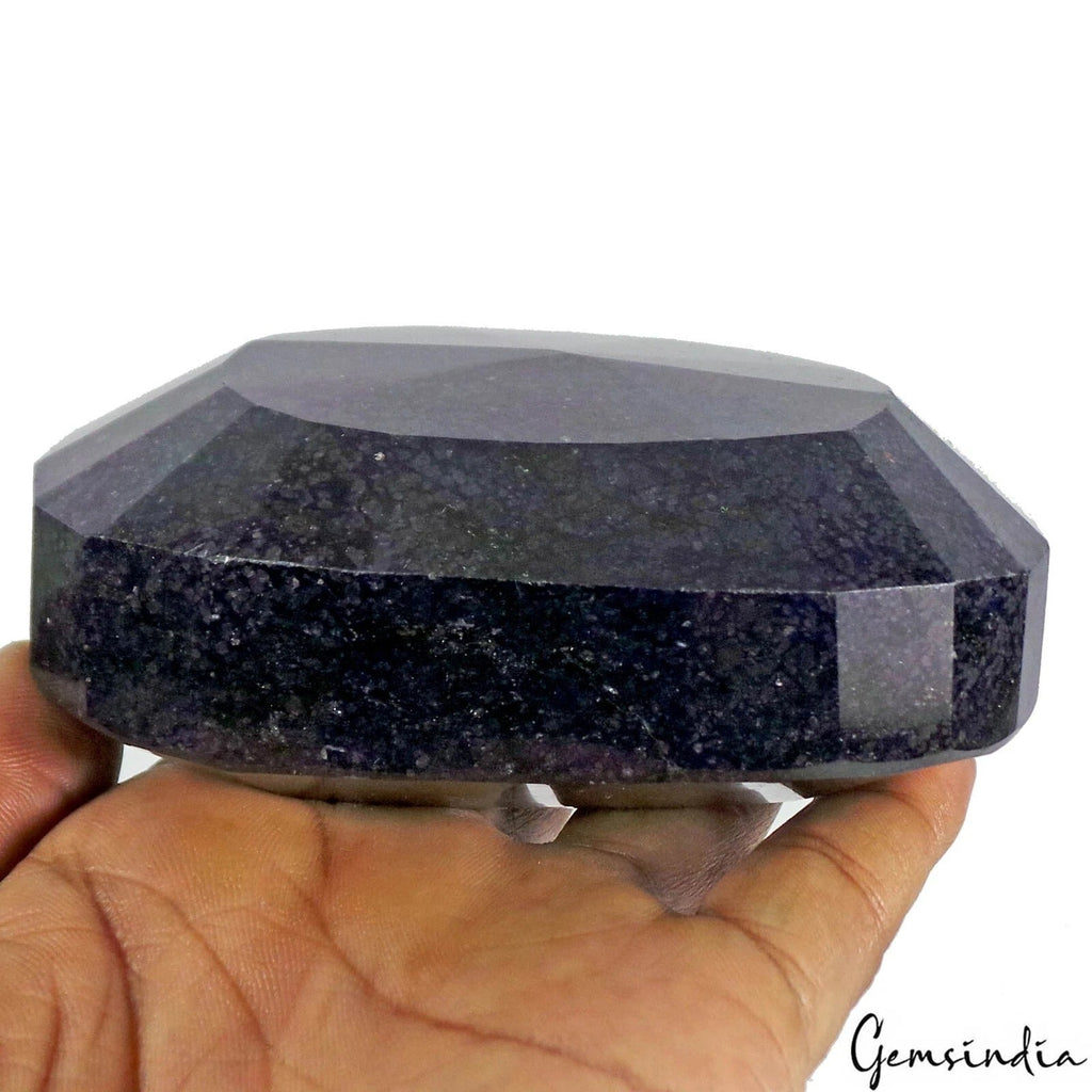 Museum Size 3770 Ct Natural African Dark Blue Sapphire Oval Earth mined Huge Gem