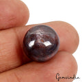26.40Ct Natural Untreated Star Ruby Round Cabochon Loose Certified Gemstone