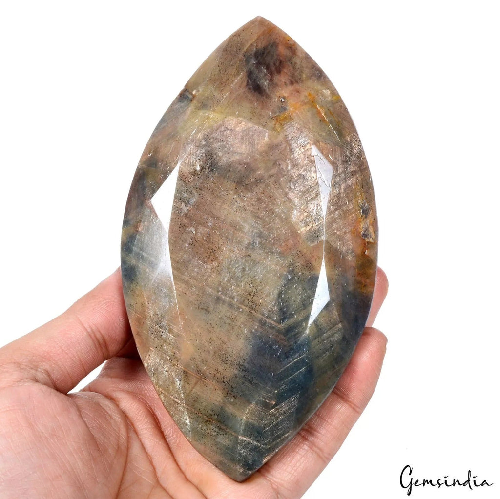 Certified 5000 Ct Natural Untreated Brown Sapphire Marquise Cut Huge Gemstone