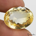 VVS 36.40 Ct Natural Lemon Quartz Citrine Pendant Size Loose Certified Gemstone