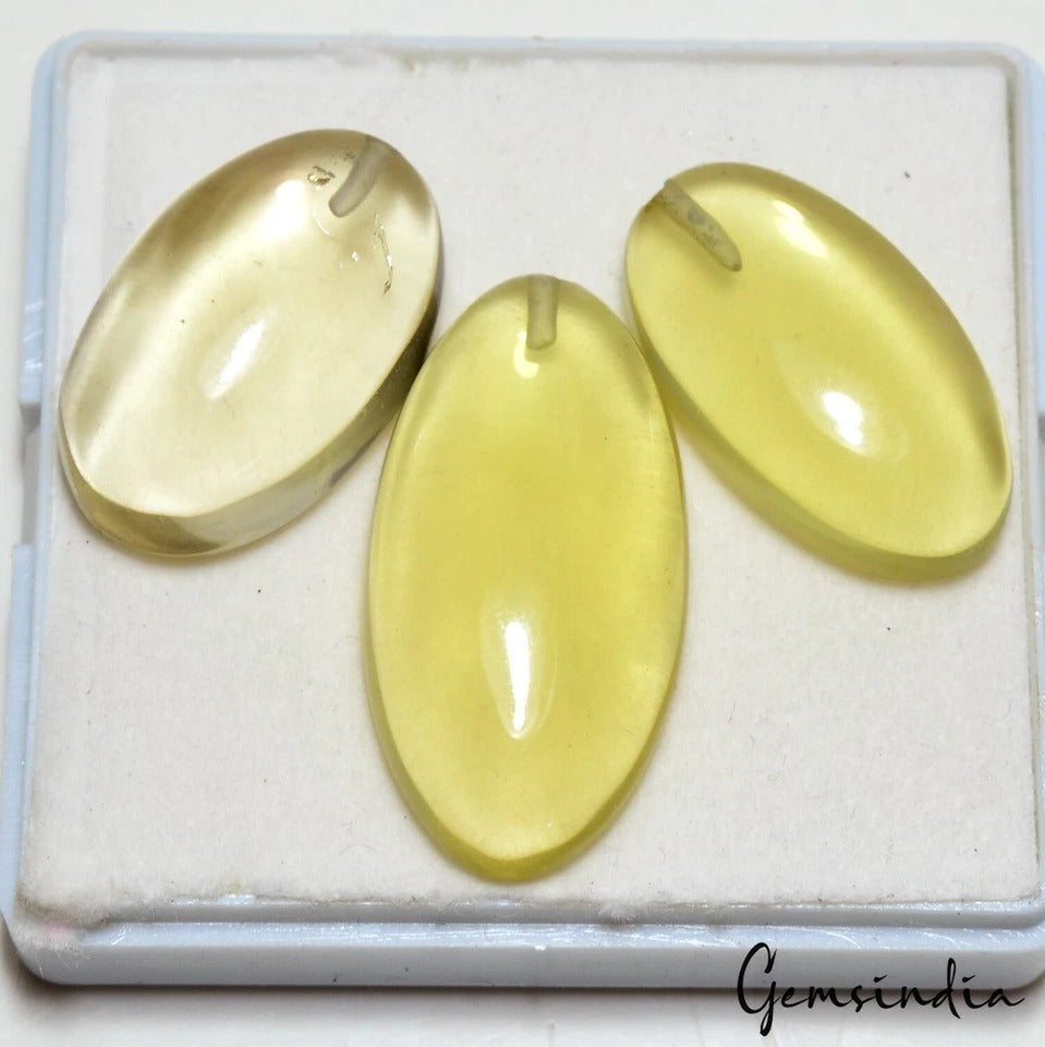 Citrine Loose Gemstone, Untreated — 29mm to 38mm, 132.10 Ct, Brazil