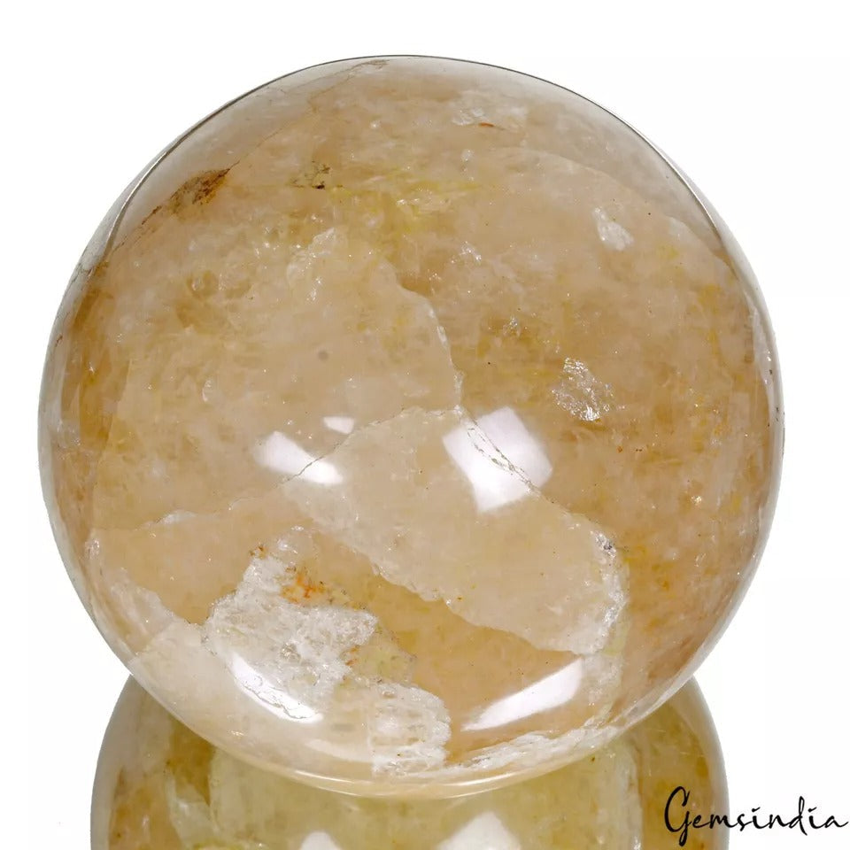2Kg+ Natural Untreated Peach Aventurine Huge Gem Sphere Crystal Healing Minerals