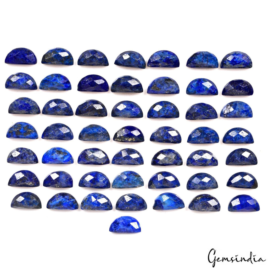 300.00 Ct Natural Blue Lapis Lazuli 'D' Checker Cut Loose Wholesale Gemstone Lot