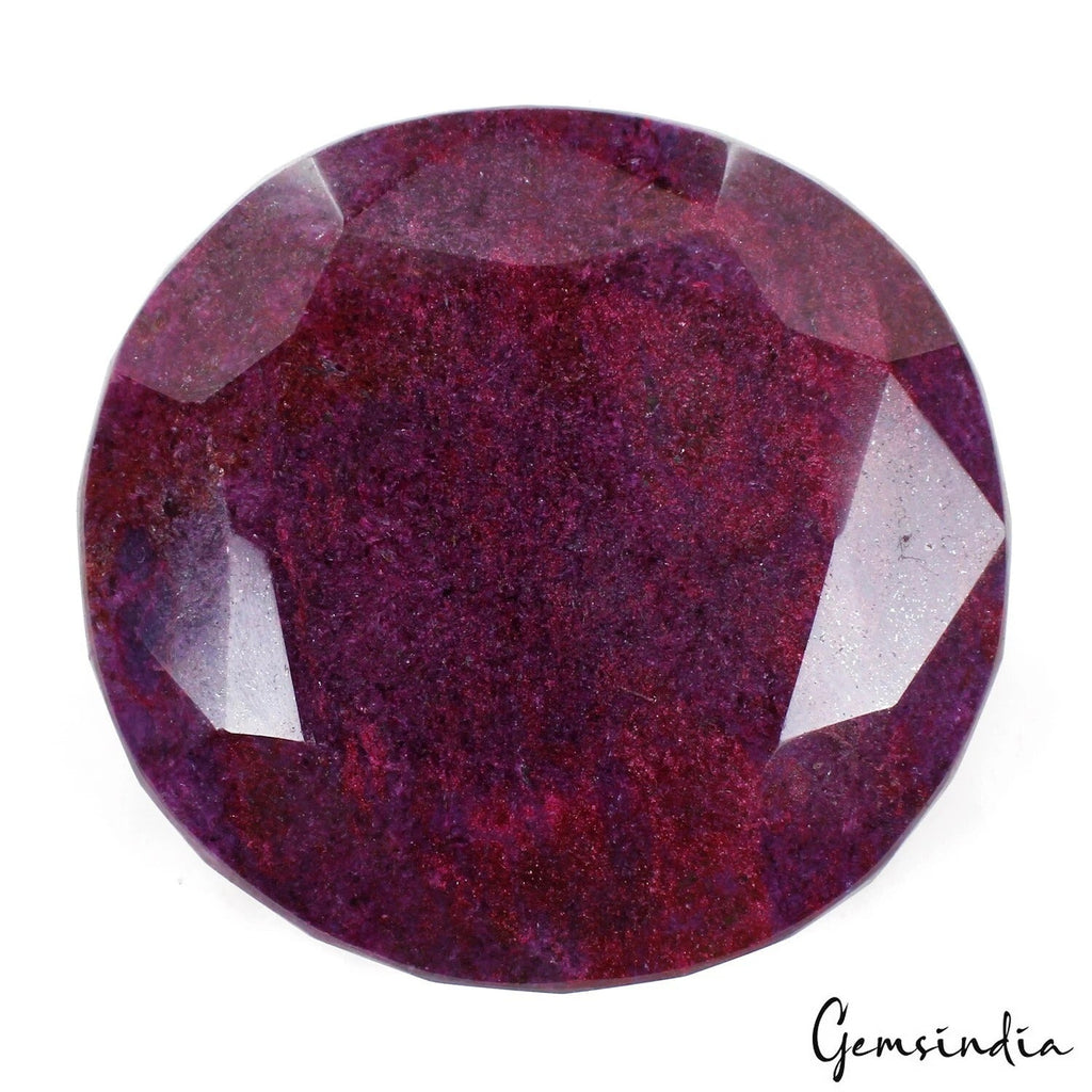 2600 Ct Natural Huge Red Ruby Certified Oval Cut Museum Grade Treated Gemstone